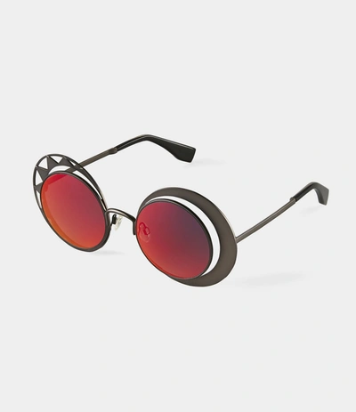 Vivienne Westwood Sun And Moon Sunglasses Red