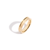 Aurate New York Mini Column Ring In White