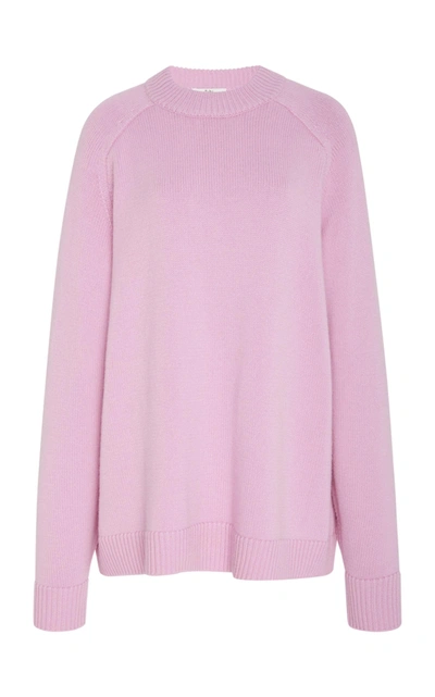 Tibi Cashmere Sweater In Pink