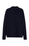 Tibi Cashmere Sweater In Navy