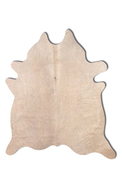 Natural Geneva Genuine Cowhide Rug In