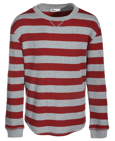 Epic Threads Little Boys Striped Thermal T-shirt, Created For Macy's In Chinese Apple