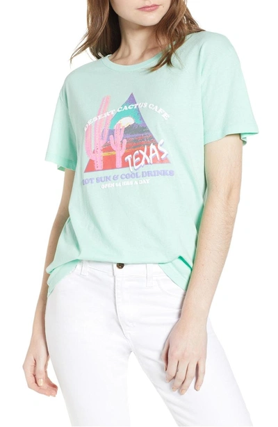 Desert Dreamer Texas Tee In Washed Mint
