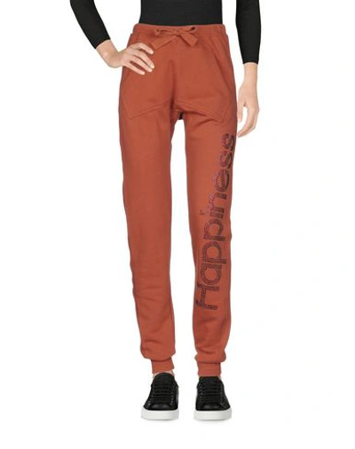 Happiness Casual Pants In Rust