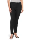 Lafayette 148 Plus Curvy Slim-leg Pant In Black