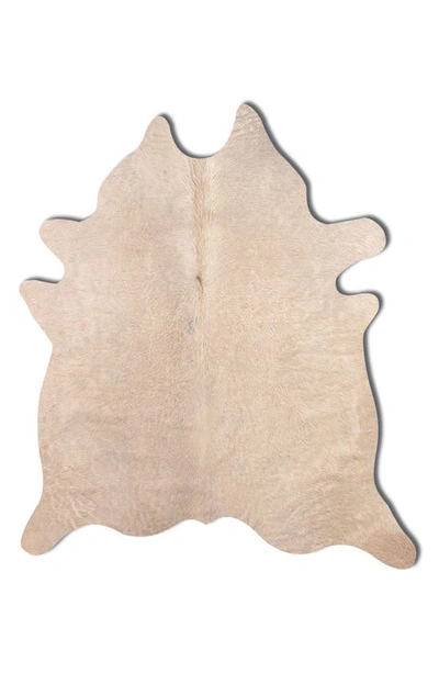 Natural Geneva Genuine Cowhide Rug In