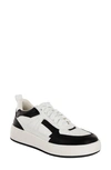 Mia Dice Colorblock Sneaker In White/ Black