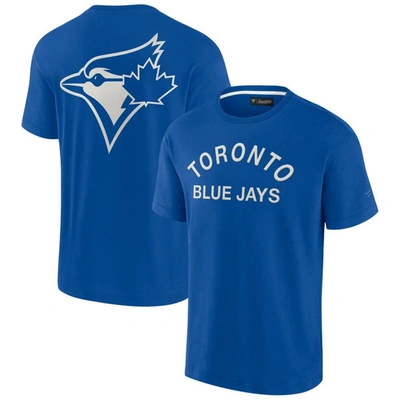 Fanatics Signature Unisex  Royal Toronto Blue Jays Super Soft Short Sleeve T-shirt