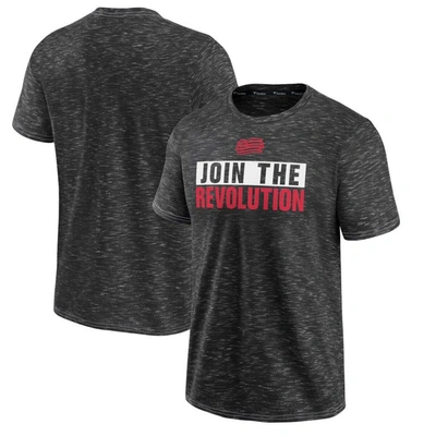 Fanatics Branded  Charcoal New England Revolution T-shirt