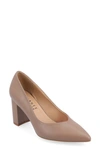Journee Collection Simonne Pointed Toe Pump In Rosewood