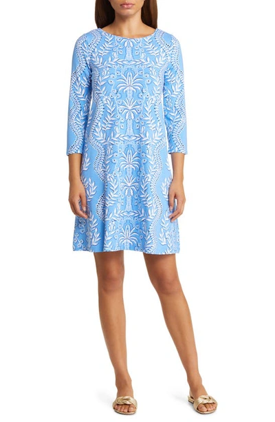 Lilly Pulitzer Ophelia Swing Dress In Abaco Blue
