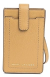 Marc Jacobs Phone Crossbody Bag In Iced Coffee