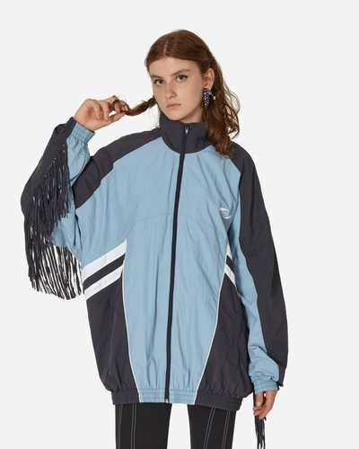 Martine Rose Fringe Track Jacket Navy / In Blue