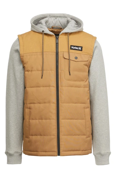 Hurley Jenkins Jacket In Khaki