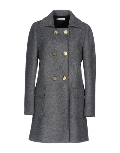 Versace Coat In Grey