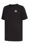 Adidas Originals Kids' Embroidered Logo T-shirt In Adi Black