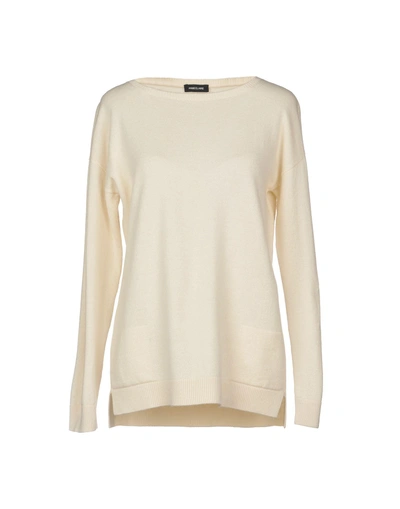 Anneclaire Sweater In Ivory