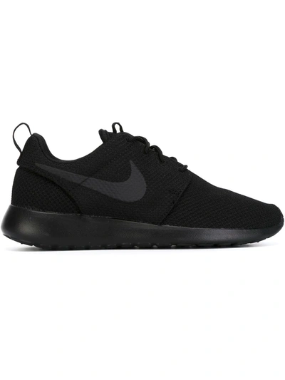 Nike Men's Roshe One Casual Sneakers From Finish Line In Black