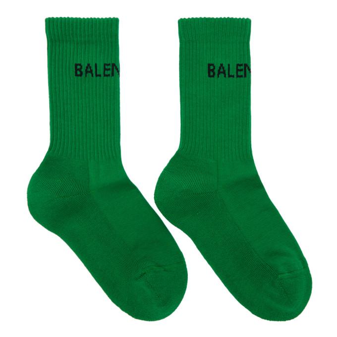 balenciaga sock green