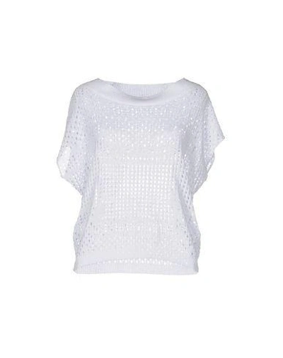 Atos Lombardini Sweater In White