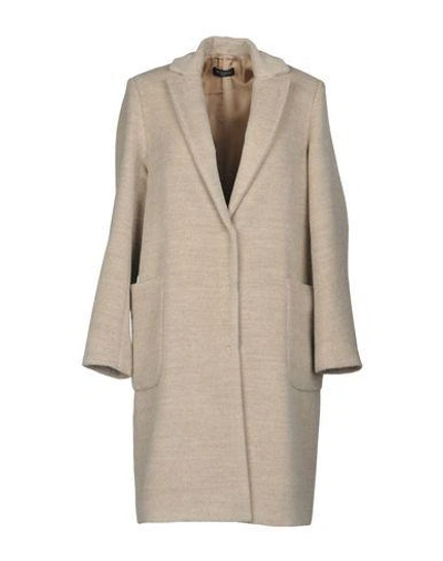 Antonelli Coats In Beige