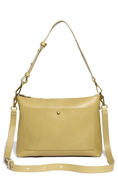 Madewell The Transport Shoulder Crossbody Bag In Muted Olive