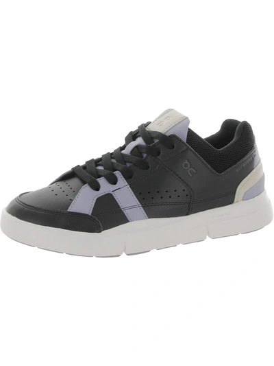On Running The Roger Clubhouse Opal Womens Faux Leather Running Casual And Fashion Sneakers In Multi