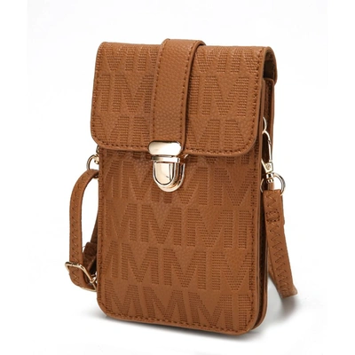 Mkf Collection By Mia K Ulla Signature Xl Phone Wallet Crossbody Handbag In Multi