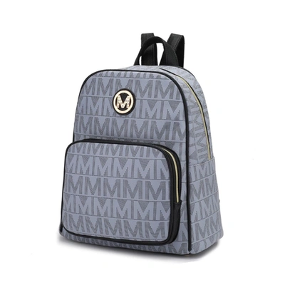Mkf Collection By Mia K Fanny Signature Backpack In Grey