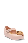 Melissa Kids' Mini  Ultragirl Candy Mary Jane In Pink