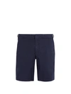 Orlebar Brown Dane Ii Cotton Twill Shorts In Navy