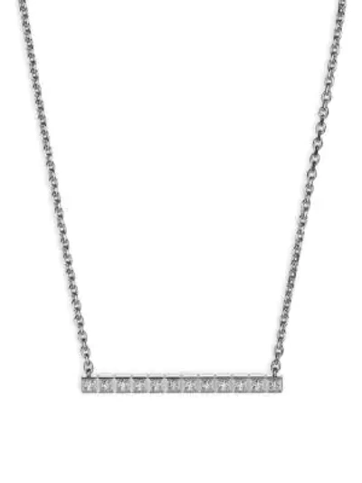 Chopard Collier Ice Cube 18k White Gold & Diamond Necklace