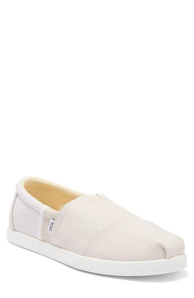 Toms Alpargata Slip-on Sneaker In White