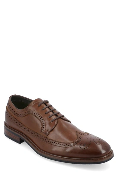 Vance Co. Gordy Wingtip Dress Shoe In Brown