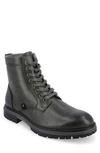 Vance Co. Denver Lug Sole Boot In Charcoal