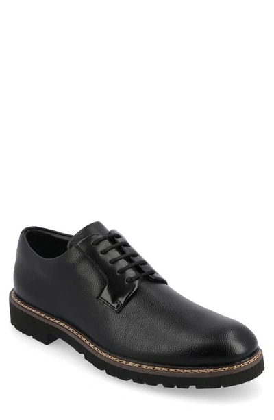 Vance Co. Martin Lug Sole Derby In Black