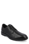 Vance Co. Rutger Plain Toe Derby In Black