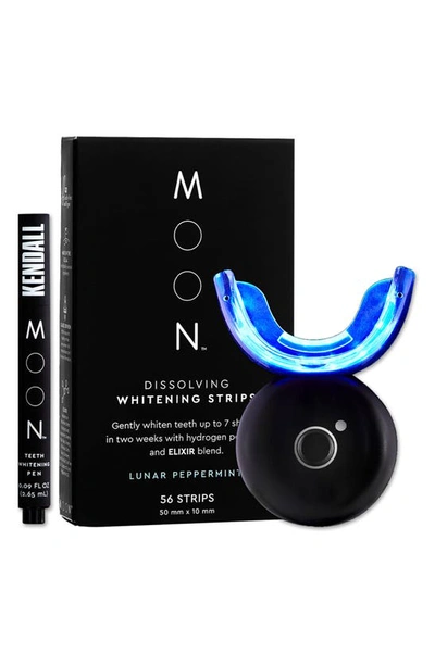 Moon Led Teeth Whitening Kit In Black