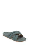 Olukai Hila Water Resistant Slide Sandal In Star Pine / Star Pine