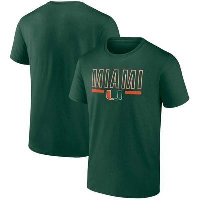 Profile Green Miami Hurricanes Big & Tall Team T-shirt