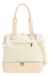 Beis Mini Weekender Bag In Beige