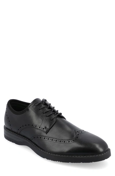 Vance Co. Ozzy Wingtip Hybrid Derby In Black