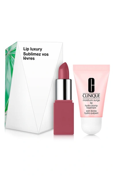 Clinique Lip Luxury Set (limited Edition) $27 Value
