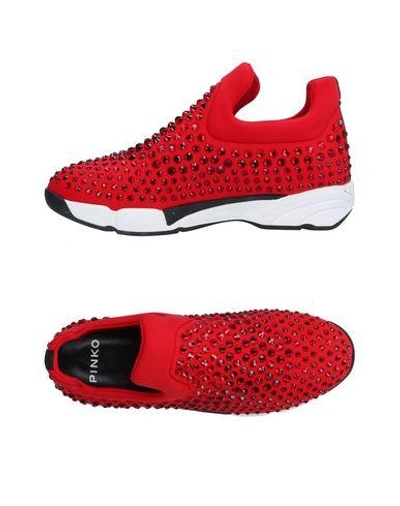 Pinko Trainers In Red