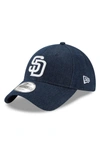 New Era X Levi's Mlb17 Denim Baseball Cap - Black In San Diego Padres