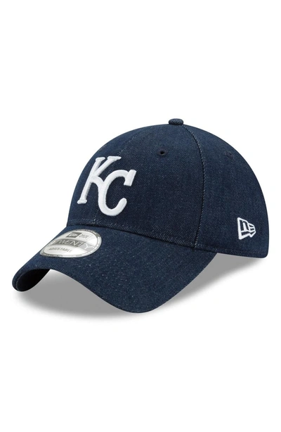New Era X Levi's Mlb17 Denim Baseball Cap - Black In Kansas City Royals
