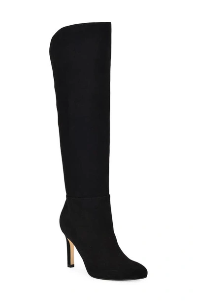 Nine West Sancha Knee High Boot In Black 002