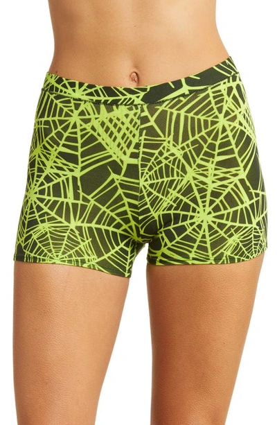 Meundies Feelfree Boyshorts In Glow Webs