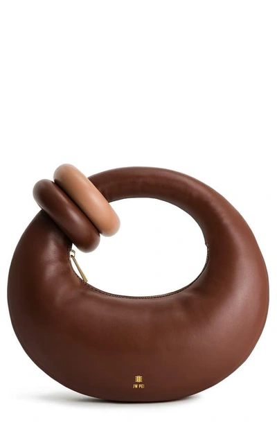 Jw Pei Abacus Top Handle Bag In Umber