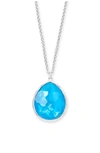 Ippolita 'wonderland' Large Teardrop Pendant Necklace (nordstrom Exclusive) In Silver/ Ice